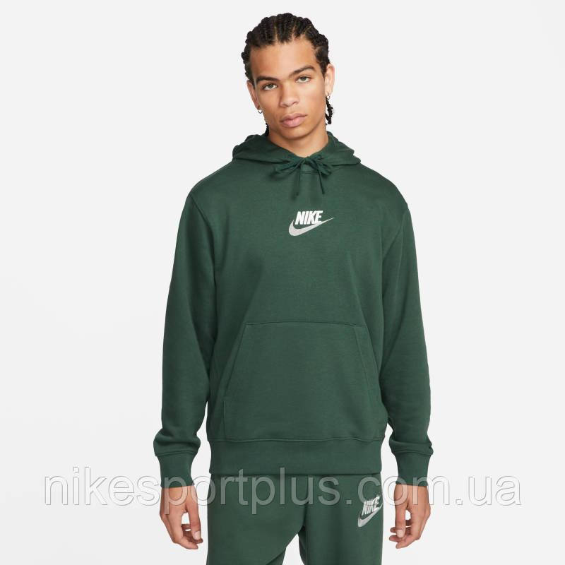 ТОЛСТОВКА M NK CLUB+ FT PO HOODIE LBR FB7788-323