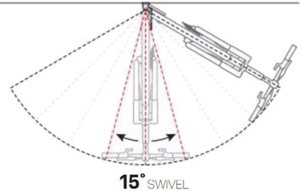 Крепление на стену Topeak Swing-Up DX Bike Holder (GT) - фото 3 - id-p2018690076