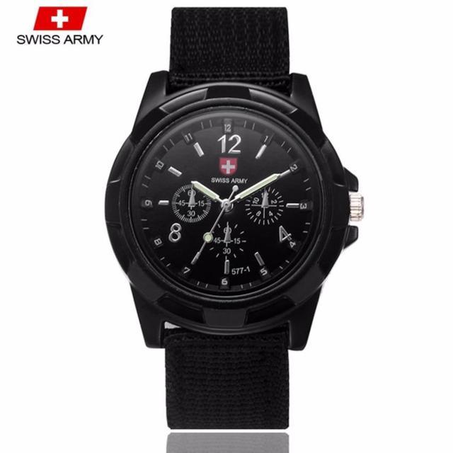 Чоловічі армійські годинник Swiss Army military годинник YU227