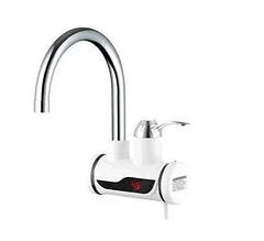 Електричний проточний кран водонагрівач для кухні з дисплеєм Бічне підключення YU227