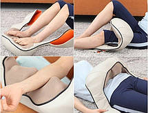 Роликовий масажер Massager of neck kneading, для шиї і плечей, 12V, 24W YU227, фото 5