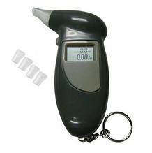 Алкотестер Digital Breath Alcohol Tester з мундштуками, персональний алкотестер YU227
