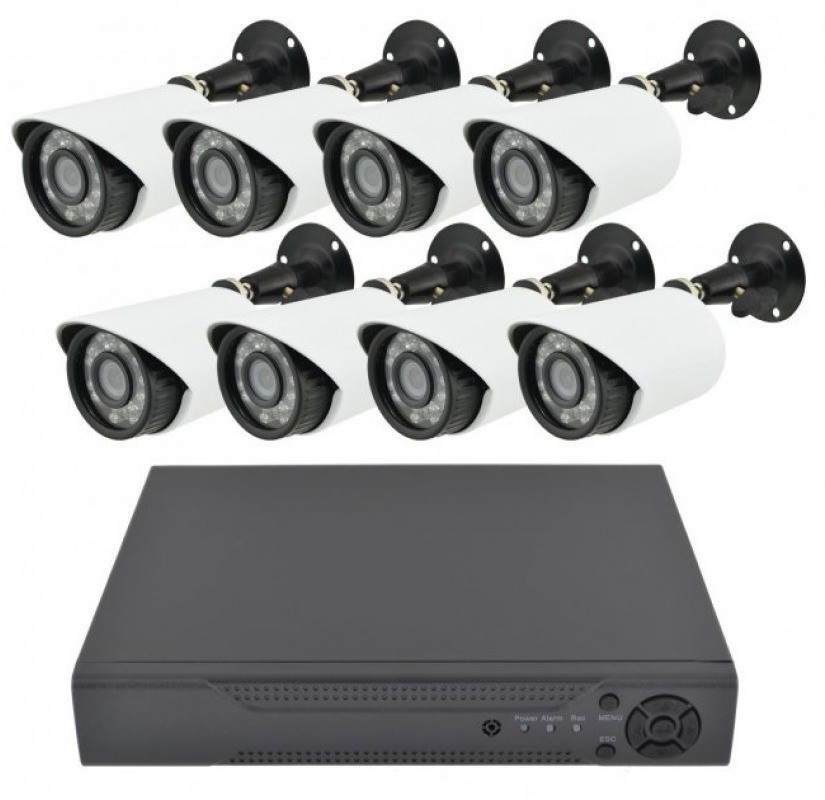 Комплект відеоспостереження на 8 камер CCTV DVR KIT 945 YU227