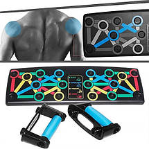 Платформа (тренажер) для віджимань дошка 14 кв1 Functional Push Up. УЦЕНКА!! YU227, фото 6