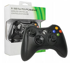Бездротовий джойстик Xbox 360 Wireless Controller Black. УЦЕНКА!!! YU227, фото 4