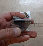 Кріплення для полиць Пелікан 5 см хром GAMET, фото 4