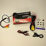 Автокамера камера заднього огляду для автомобіля C-15-D1, чорна, з підсвіткою, фото 6