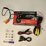 Автокамера камера заднього огляду для автомобіля C-15-D1, чорна, з підсвіткою, фото 2