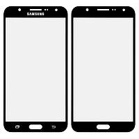 Стекло корпуса для Samsung J700F/DS Galaxy J7, J700H/DS Galaxy J7, J700M/DS Galaxy J7, черное