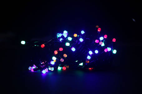 Світлодіодна гірлянда Xmas LED 200 M-4 Мультикольорова YU227, фото 1