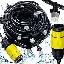 Система туманоутворення Patio Mistcooling Kit на 10 форсунок 9.6 м YU227, фото 6