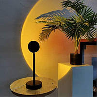 Светодиодная напольная лампа Q07 Golden Hour Sunset Lamp проектор золотого заката  YU227