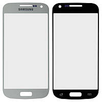 Стекло корпуса для Samsung I9190 Galaxy S4 mini, I9192 Galaxy S4 Mini Duos, I9195 Galaxy S4 mini, белое