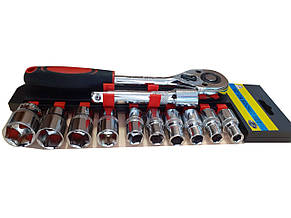 Набір торцевих головок DR SOCKET SET 1/2" 12 шт YU227, фото 4