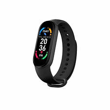 Фітнес браслет M6 Smart Band крокомір вимірювання тиску та пульсу YU227, фото 3