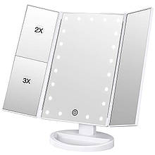 Дзеркало для макіяжу з LED підсвічуванням Superstar Magnifying Mirror YU227