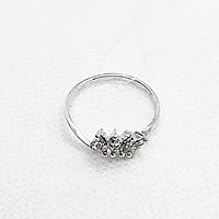 Серебряное кольцо с фианитами Кольцо с камнем Кольца женские 925 пробы