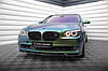 Сплітер BMW 7 F01 (08-12) тюнінг обвіс губа спідниця елерон (V2), фото 2