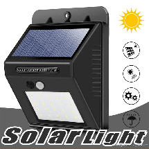 Світильник на сонячній батареї Solar Motion Sensor Light з датчиком руху LED YU227, фото 5