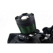 Налобний ліхтар Police BL-2188B-T6 50000W з зумом YU227, фото 5