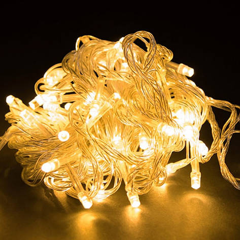 Гірлянда RD-7140 100 LED 9 м Теплий білий YU227, фото 1