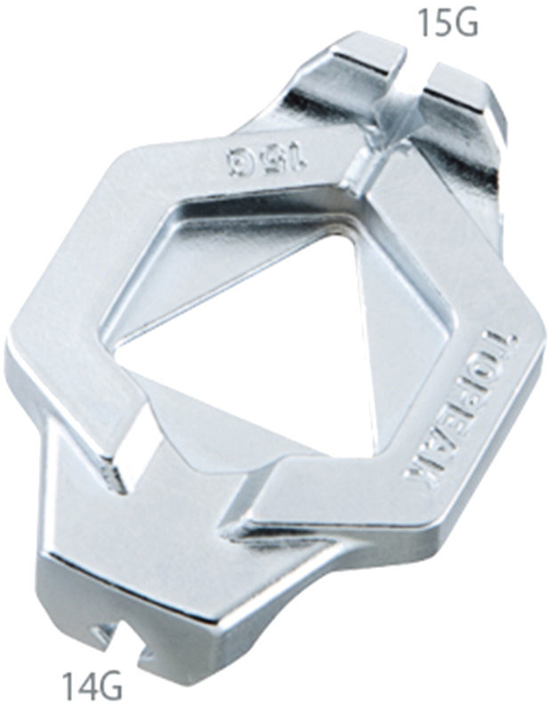 Ключ для спиц Topeak DuoSpoke Wrench 14G/15G (GT)