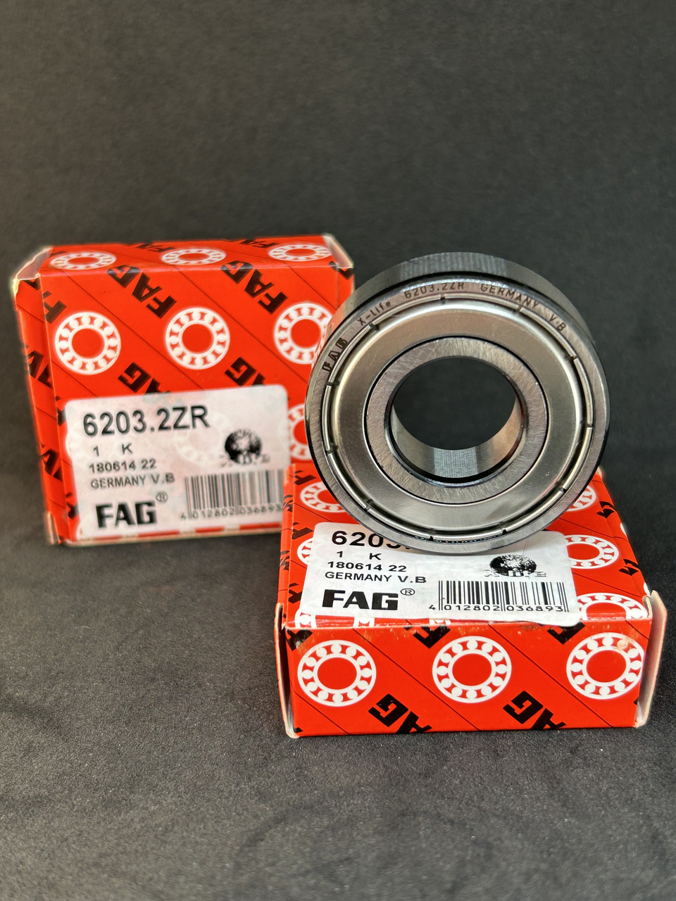 Підшипник 6203 ZZ, 80203 (17*40*12) FAG GERMANY
