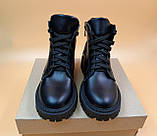 Жіночі черевики зимові Black, фото 4