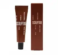 Гель-краска для бровей Sculptor Warm brown, 15 мл