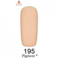 Гель-лак F.O.X Gel Polish Gold Pigment 195 молочно-розово-бежевый 6 мл original