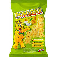 Чипсы Chio Pom Bear Картофельные мишки со вкусом сметаны и лука 65 г (5900073020903) - Топ Продаж!