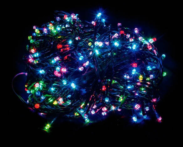 Гірлянда лінза RD-106 400 LED Мультикольорова YU227, фото 1