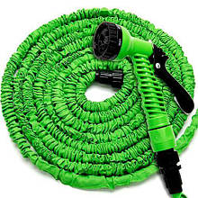 Шланг X-HOSE 45 метрів для поливу посилений з розпилювачем Magic Hose, зелений YU227
