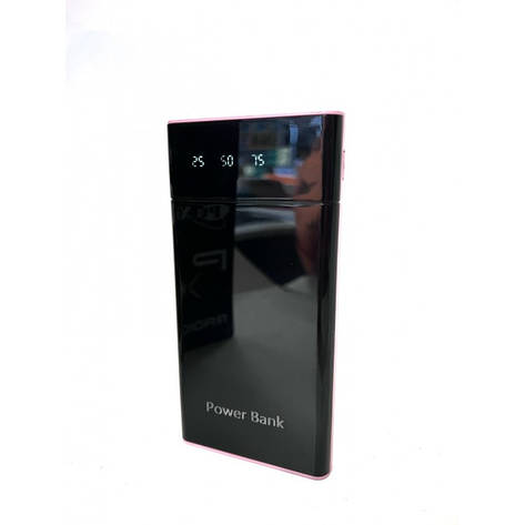 Power Bank 10000mAh з індикатором заряду 2-USB type-с та ліхтариком AT-D6-1 YU227, фото 1