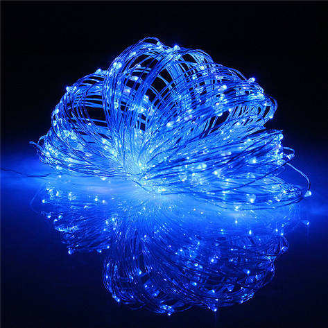 Гірлянда роса RD-9026 100 LED 10 м Синя YU227, фото 1