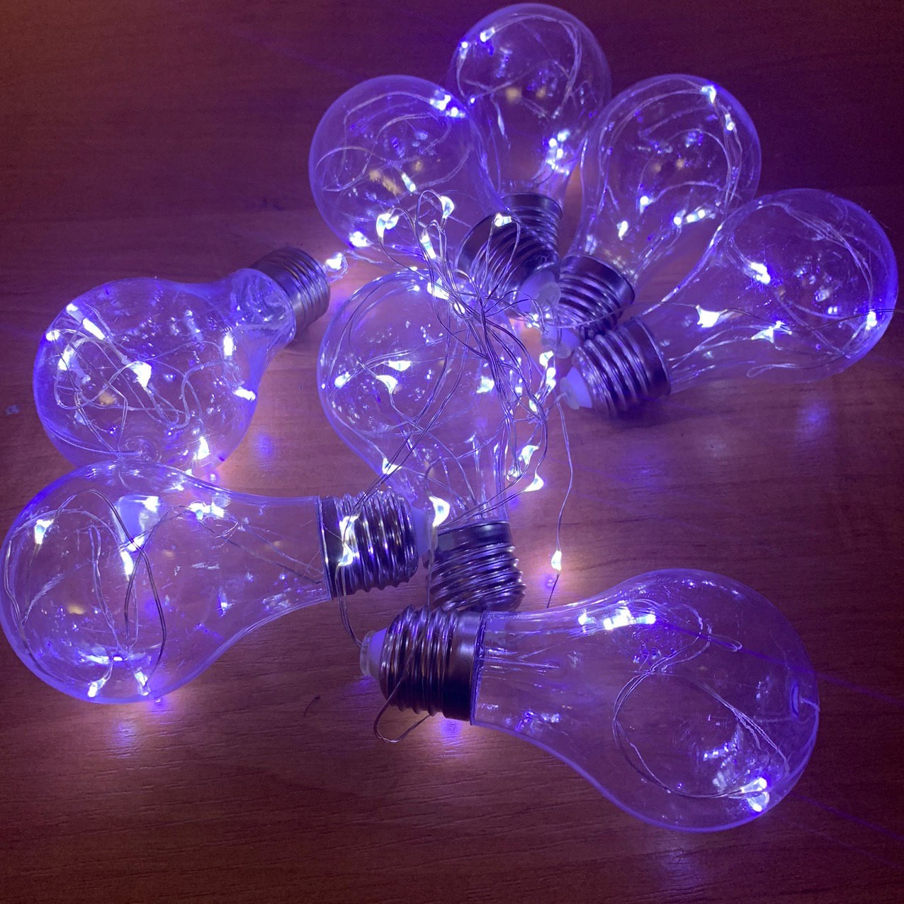 Гірлянда RD-9009 лампа Едісона 75 LED 2.5 м Синій YU227