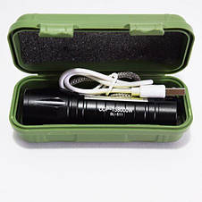 Акумуляторний LED ліхтарик USB COP BL-511 158000 W YU227, фото 4