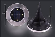 Універсальний світильник на сонячній батареї Solar Disk Lights YU227, фото 4