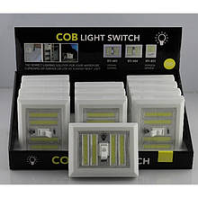 Ліхтарик BL 604 + з тумблером COB YU227