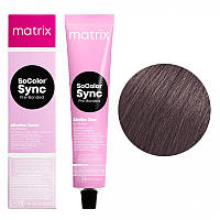 Крем-краска для волос без аммиака Matrix SoColor Sync Power Cools 7VA 90 мл original