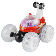 Ігрова дитяча машинка-перевертиш із радіокеруванням для трюків зі світловими та звуковими ефектами 48555