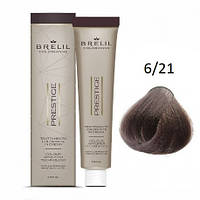 Краска для волос Brelil Colorianne Prestige 6/21 холодный тёмный блондин 100 мл original