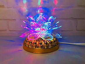 Світлодіодна диско лампа Led full color rotating lamp 0076 YU227, фото 2