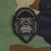 Патч Mil-Spec Monkey Gorilla Head Morale Patch, ПВХ (Forest)