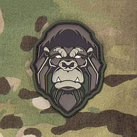 Патч Mil-Spec Monkey Gorilla Head Morale Patch, ПВХ (Multicam)