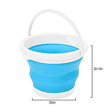 Відро складне Collapsible Bucket, туристичне, 10 літрів YU227