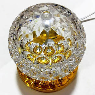 Обертова диско лампа Led full color rotating lamp світлодіодна G-0073 YU227, фото 2