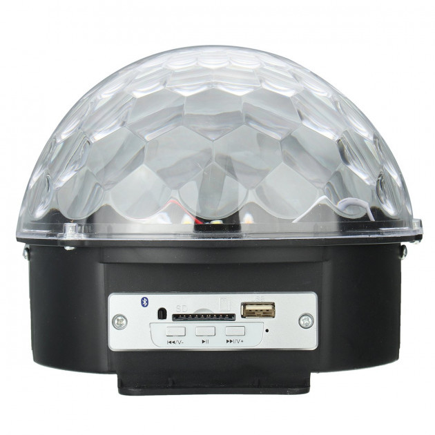 Світлодіодний диско куля LED Crystall Magic Ball Light з пультом YU227