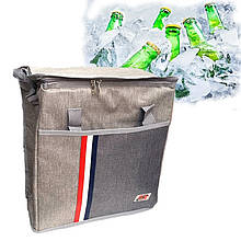 Термосумка 27 л Cooling Bag 36х20х38 см YU227