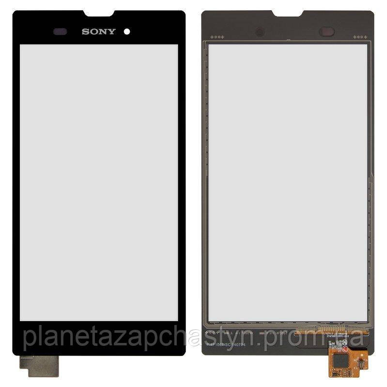 Сенсорний екран для Sony D5102 Xperia T3, D5103 Xperia T3, D5106 Xperia T3, чорний